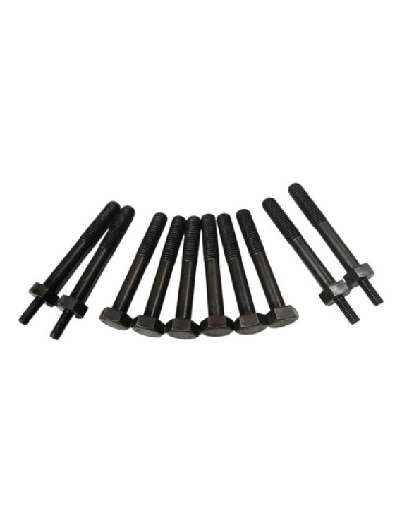 Kit Parafuso Mancal Virabrequim Ecosport Fiesta 1.6 03-2008 Preto