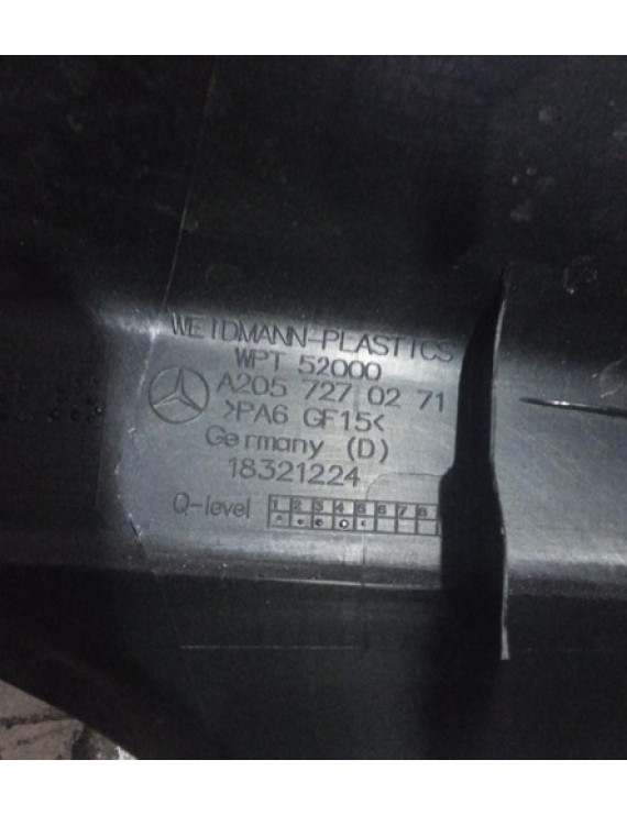 Acabamento Arco Porta Dianteiro Direita Mercedes C300 2018