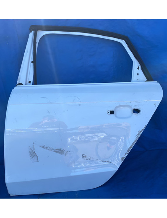 Porta Traseira Esquerda Audi A4 2009 2010 2011 2012 Traseira Esquerdo Branco