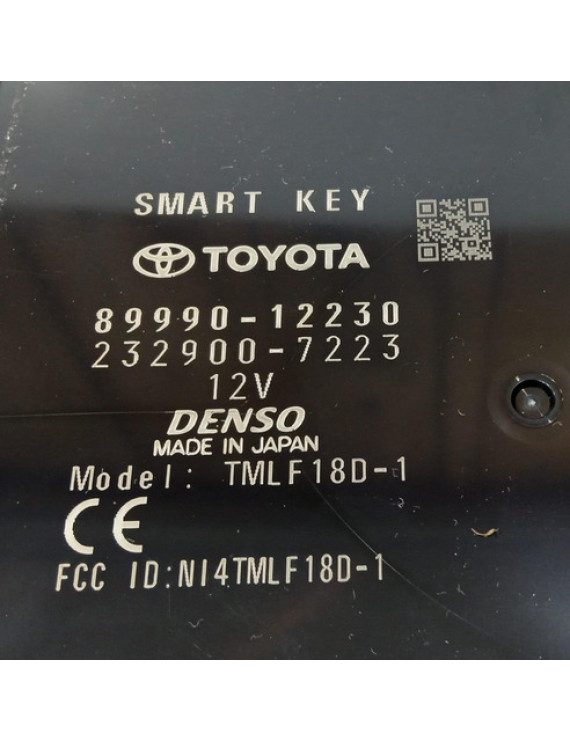 Módulo Bcm Smart Key Corolla 2.0 2020 - 2024 / 8999012230