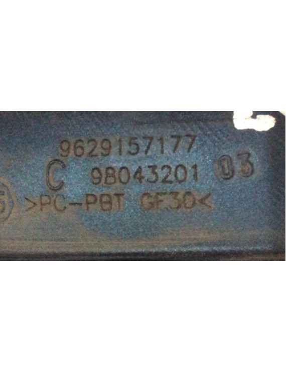 Maçaneta Externa Dianteira Esquerda Peugeot 607 2001 Preto
