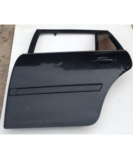 Porta Tras Esquerda Citroen Grand C4 Picasso 2011  Traseira Esquerdo Preto
