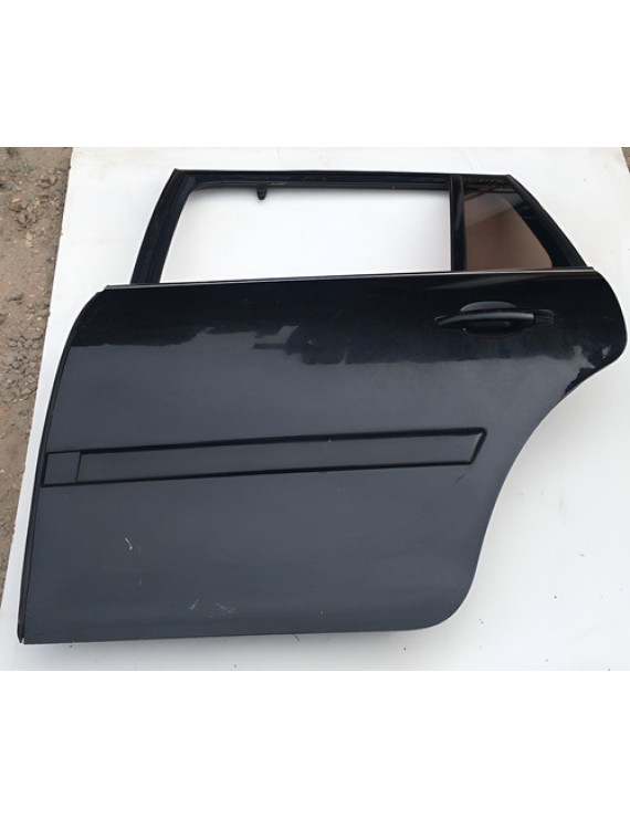 Porta Tras Esquerda Citroen Grand C4 Picasso 2011  Traseira Esquerdo Preto