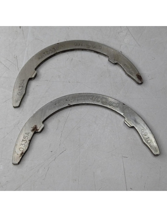 Kit Par Calço Encosto Virabrequim Audi A5 2.0 2014 2015