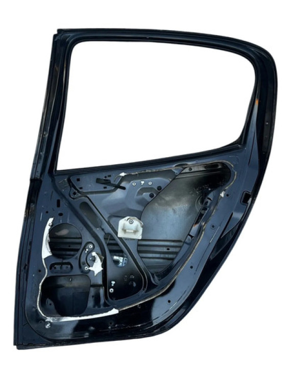 Porta Traseira Direita Peugeot 206 207 2001 - 2012 Traseira Direita Preto