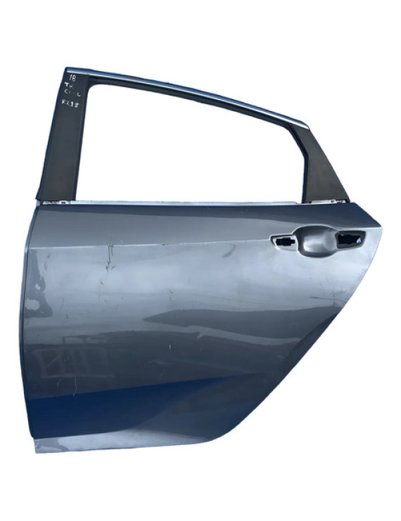 Porta Traseira Esquerda Civic G10 2017 2018 2019 2020 2021 Traseira Esquerda Cinza