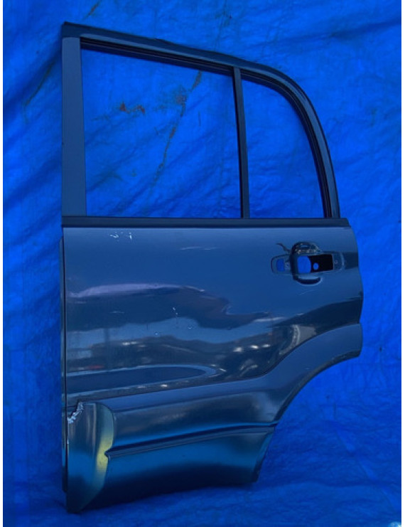Porta Traseira Esquerda Tracker 2002 A 2008 Traseira Esquerdo Azul