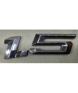 Emblema Tampa Traseira Letreiro 1.5 Lifan 530 2015 - 2018 Prateado