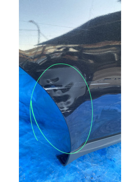 Porta Traseira Direita Ford Edge 2009 A 2014 / Detalhe Traseira Direito Preto