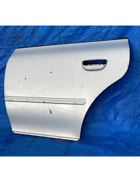 Porta Traseira Esquerda Audi A3 1998 A 2006 Traseira Esquerdo Prateado