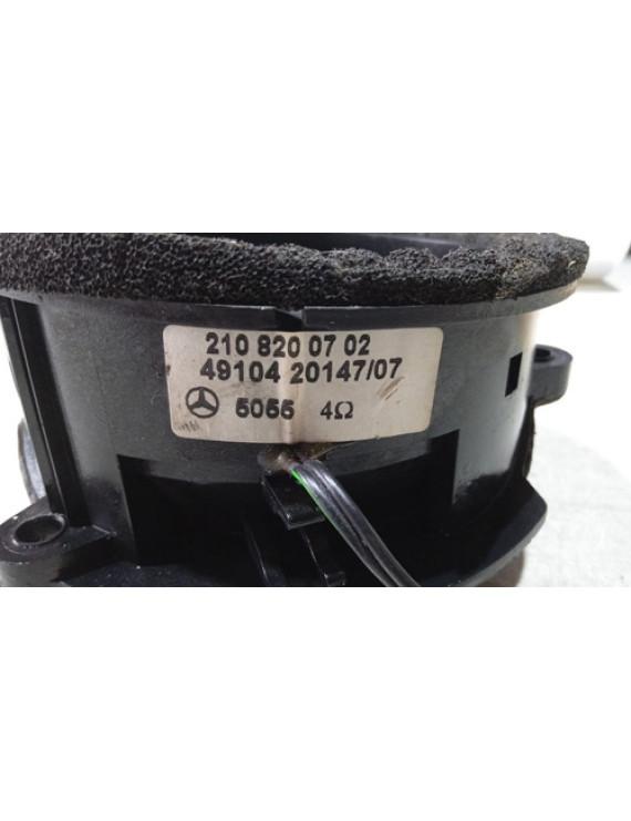 Alto Falante Traseiro Esquerdo Mercedes E320 1995 - 2002 Preto