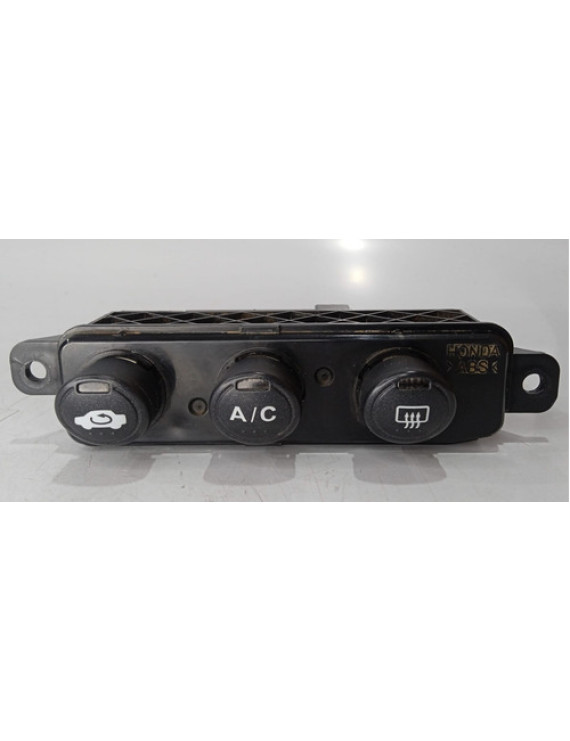 Botão Ar Condicionado Honda Civic 2001 - 2005 Preto