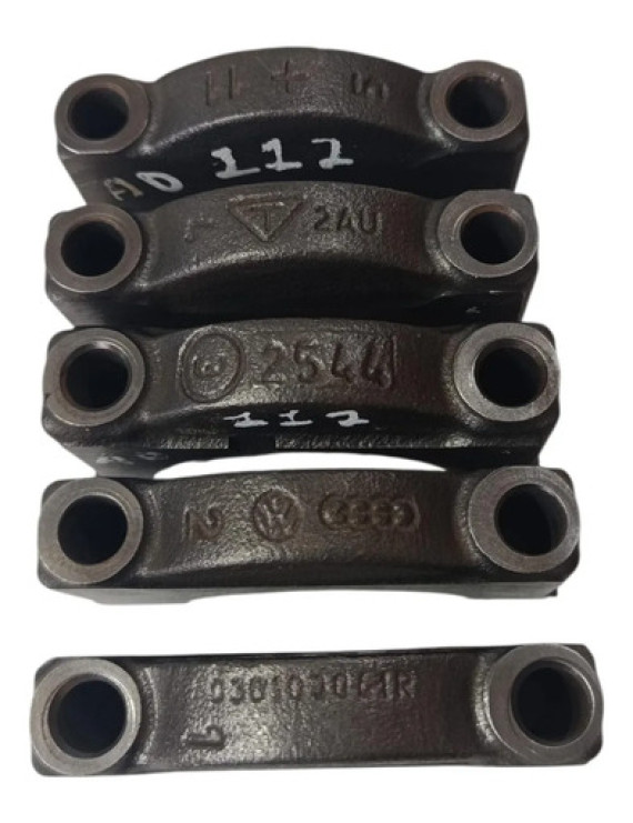 Kit Mancal Motor Gol Fox 1.0 2008 - 2013 Cinza-escuro