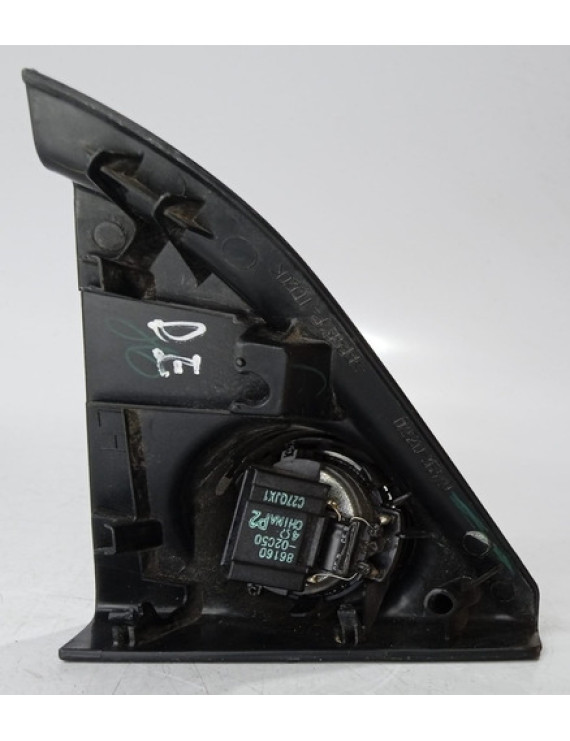 Tweeter Retrovisor Esquerdo Corolla 2015 - 2021 Preto