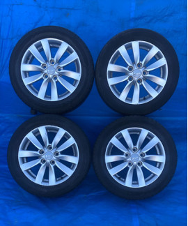 Jogo De Rodas Aro 16 Kia Cerato 2014 2015 2016 Preto