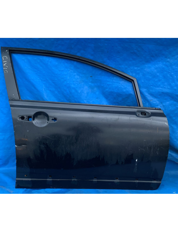 Porta Dianteira Direita New Civic 2007 2008 2009 2010 2011 Dianteira Direito Preto