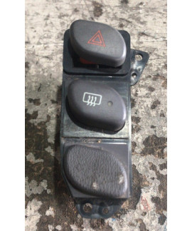Comando Pisca + Desembaçador Eclipse 1995 - 2000 Preto Comando Pisca + Desembaçador Eclipse 1995 - 2000 Preto