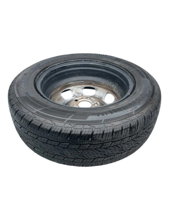 Roda De Ferro Aro 16 Com Pneu Duster Oroch 2017 2018 2019 Preto