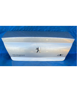 Tampa Traseira Peugeot 407 Sedan 2004 A 2010 Prateado