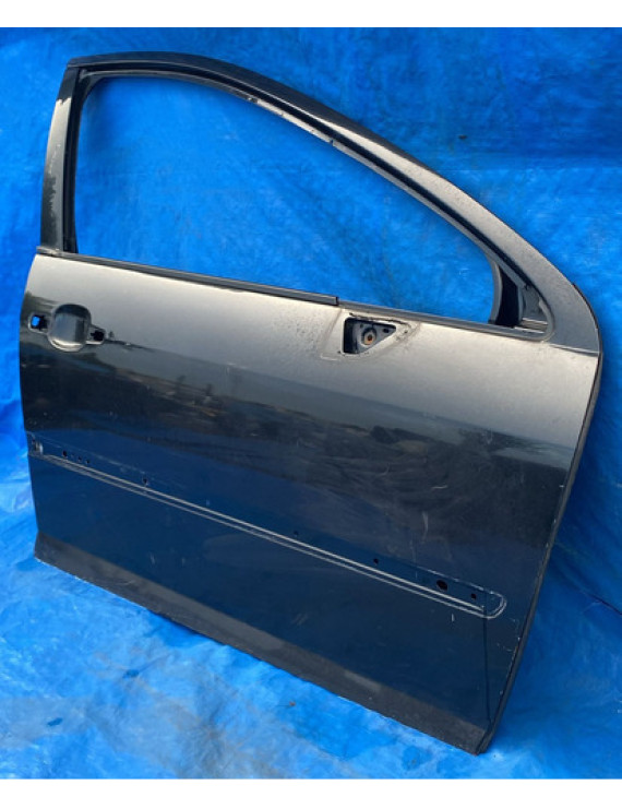 Porta Dianteira Direita Peugeot 407 Sw V6 2007  Dianteira Direito Preto