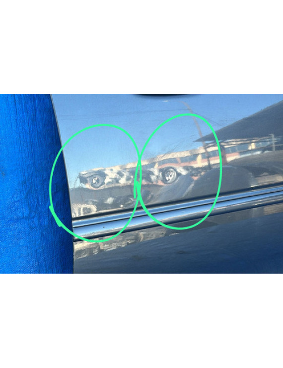 Porta Dianteira Direita Audi A3 1997 A 2005 Dianteira Direita Azul