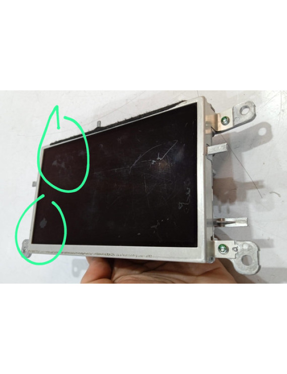 Tela Display Multimídia Audi A4 2013 2014 2015 Preto