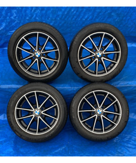 Jogo Rodas Bmw 118i 116i 320i 2010 2011 2012 Aro 16 Preto