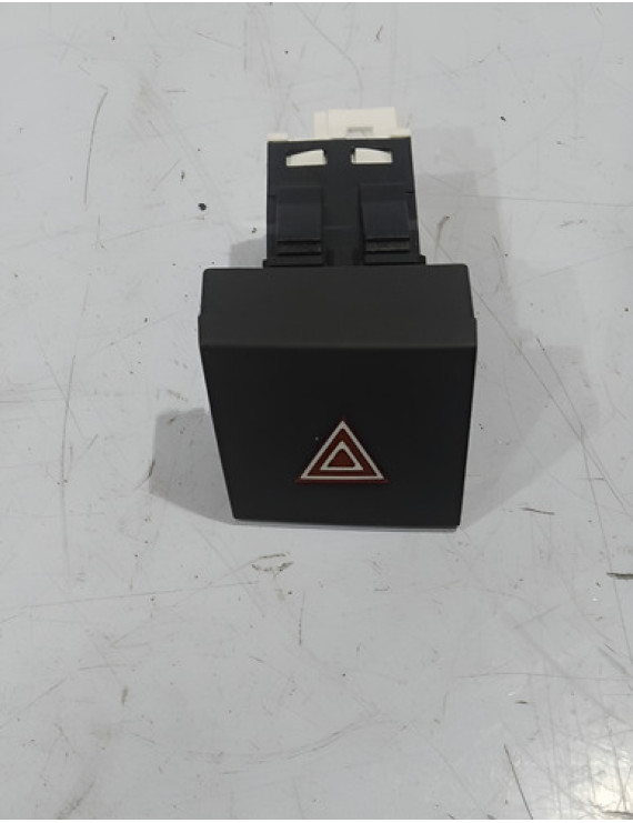 Botão Pisca Alerta Peugeot 508 2011 2012 2013 2014 Vermelho