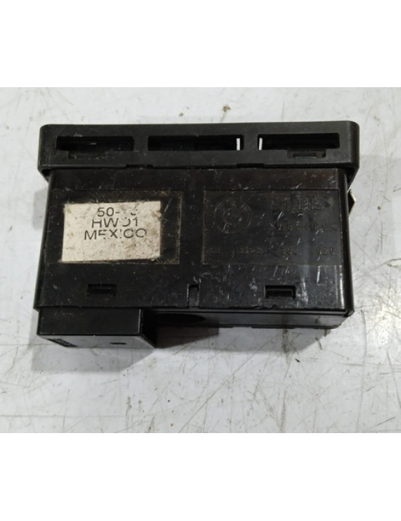Botão De Alerta E Trava Bmw X5 2000 - 2006 Vermelho