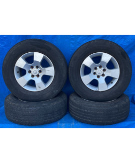 Jogo De Rodas Nissan Frontier 2008 2009 2010 2011 Prateado
