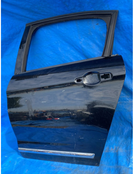 Porta Traseira Esquerda C5 Sedan 2008 2009 2010 2011 2012 Traseira Esquerdo Preto