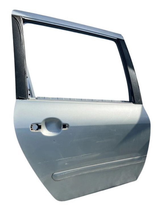 Porta Traseira Direita Peugeot 307 Sw 2002 A 2012 Traseira Direito Prateado