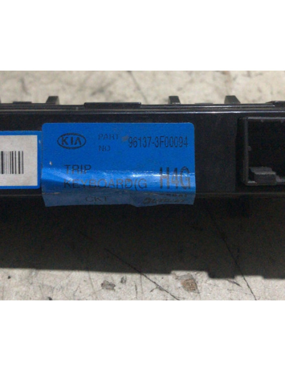 Comando Botão Relogio Kia Opirus 2008 Preto