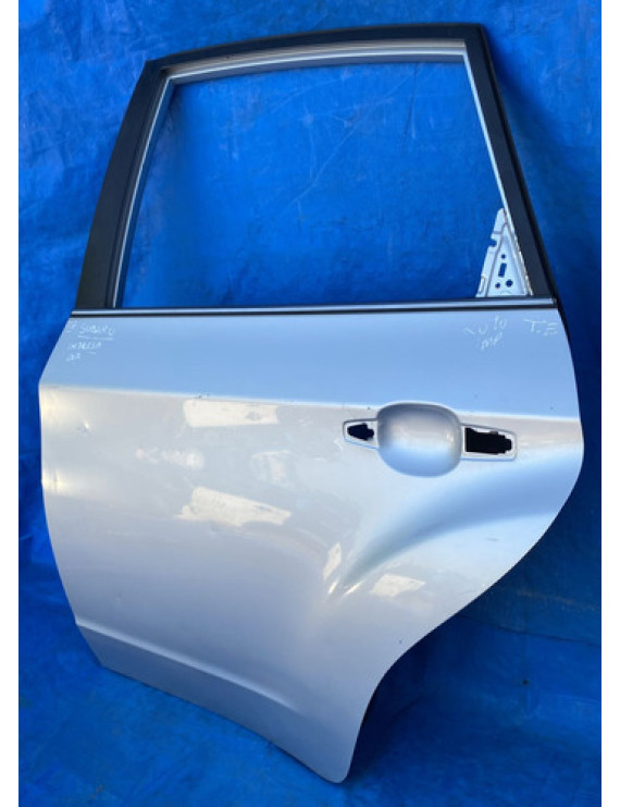 Porta Traseira Esquerda Subaru Impreza Wrx Sedan 2010 Traseira Esquerdo Prateado