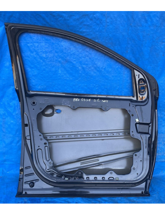 Porta Dianteira Esquerda Ford Edge 2009 A 2014 Dianteira Esquerdo Preto