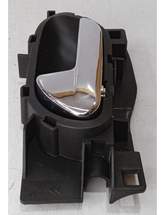 Maçaneta Interna Esquerda Citroen C4 Pallas 2007 - 2013 Preto Dianteira/traseira