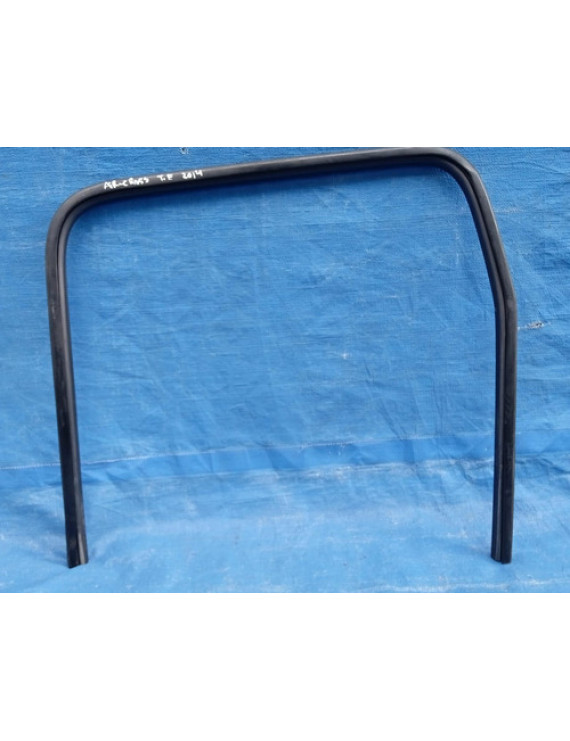 Moldura Vidro Porta Traseiro Esquerdo Aircross 2014 Preto