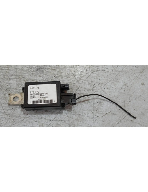 Módulo Amplificador Antena C5 2008 - 2012 / 9659840680 Preto