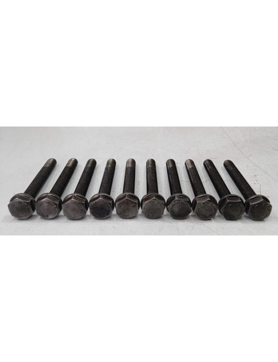 Kit Parafuso Mancal Virabrequim New Beetle 2.0 2006 07 2008 Preto