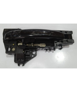 Maçaneta Externa Dianteira Direita Audi A4 A5 2008 - 2016 Preto Dianteira