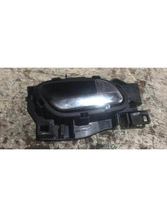 Maçaneta Interna Traseira Esquerda Peugeot 3008 2012 Traseira