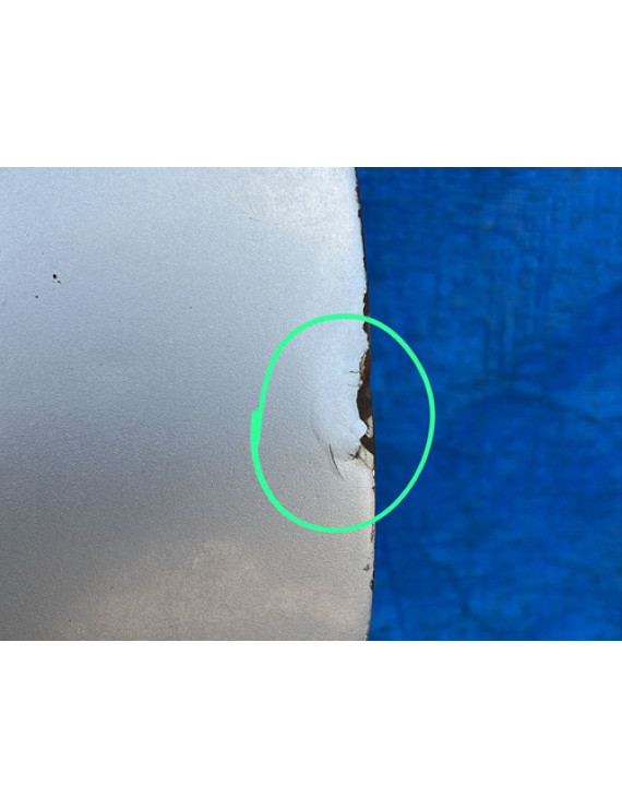 Porta Traseira Esquerda Pt Cruiser 2001 A 2010 Detalhe Traseira Esquerdo Prateado