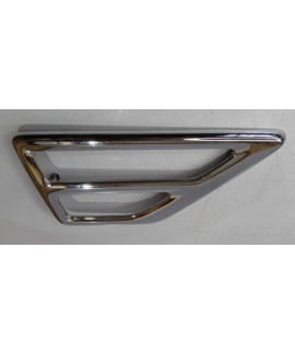 Moldura Entrada De Ar Paralama Direito Pajero Full 2014 2015 Prata Direito
