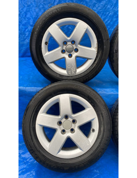 Jogo Rodas Audi A3 2001 A 2005 Aro 15 Preto