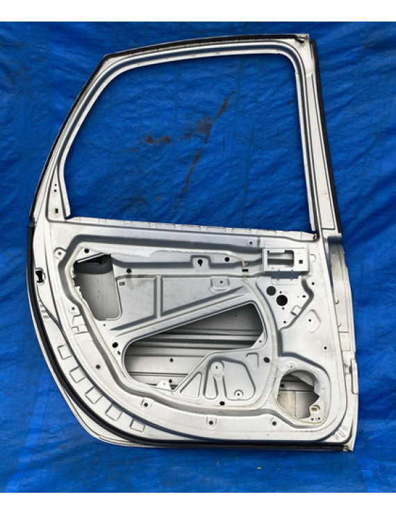 Porta Traseira Esquerda Xsara Picasso 2001 A 2012 Traseira Esquerdo Prateado