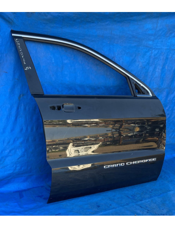 Porta Dianteira Direita Grand Cherokee 2011 12 13 2014 2015 Dianteira Direita Preto