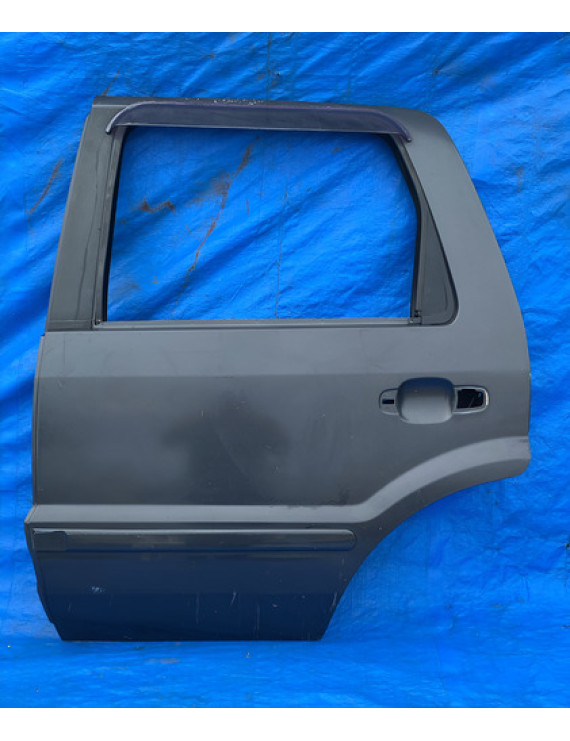 Porta Traseira  Esquerda Ford Ecosport 2003 A 2012 Dianteira Esquerdo Preto