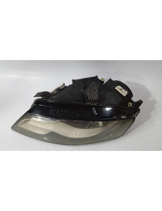 Farol Esquerdo Audi A4 2008 2009 2010 2011 2012 / Detalhe Esquerdo