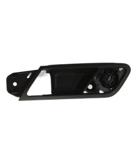 Moldura Maçaneta Interna Diant Esquerda Mercedes R500 2007 Preto Dianteira