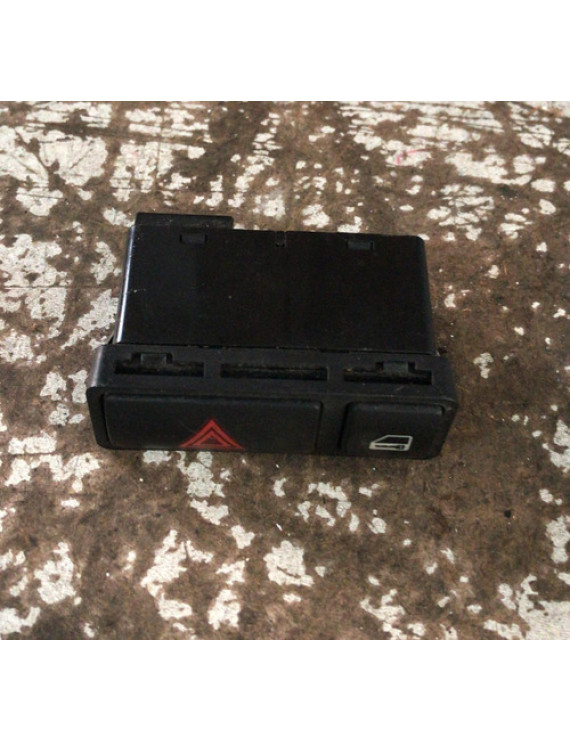 Botao Pisca Alerta E Trava Porta Bmw X5 2000 - 2006 Preto